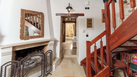Interior. Traditional Cretan Houses, Agios Myronas, Heraklion Crete