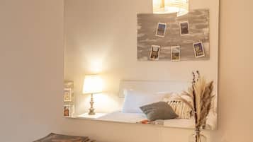 2 chambres, fer et planche Ă repasser, Wi-Fi gratuit, draps fournis