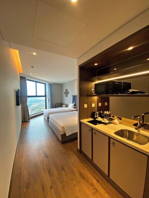 Deluxe Quadruple Room, Pool View | Free WiFi, bed sheets - Condotel Ocean View- Apec Mandala Mui Ne (Phan Thiet)