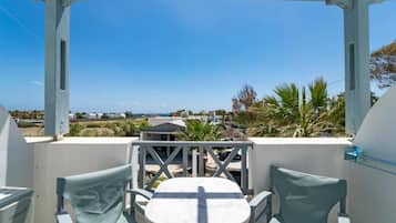 Quarto casal, vista para o jardim | Terraço/pátio