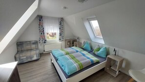 1 chambre, accès au Wi-Fi (inclus), literie fournie