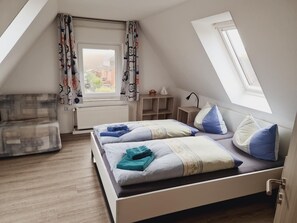 1 Schlafzimmer, kostenloses WLAN, Bettwäsche