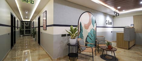 Lobby sitting area