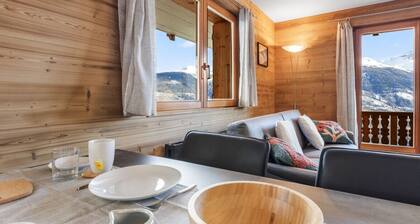 Ski in/ski out apartment - 4 Vallées ski area