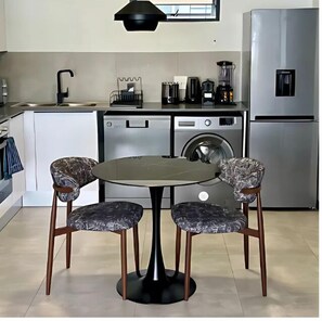 Luxury Apartment, 1 Queen Bed, Kitchen, Garden View | Private kitchen | Electric kettle, toaster, cookware/dishes/utensils