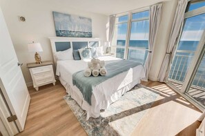 2 bedrooms, iron/ironing board, WiFi, bed sheets - Newly Remodeled, Baywatch, Ocean Front, 19th Floor (North Myrtle Beach)
