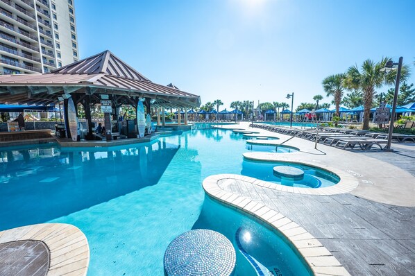 Indoor pool, a heated pool - Newly Remodeled 2BR-North Beach Resort,Great Pools (North Myrtle Beach)