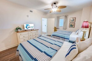 2 soverom, strykejern/-brett, wi-fi (inkludert) og sengetøy