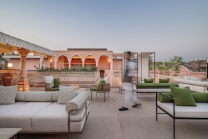 Terrasse sur le toit