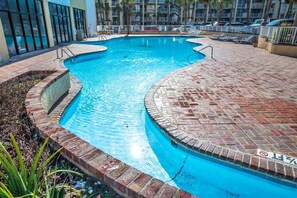 Indoor pool, a heated pool