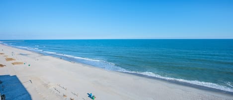 On the beach