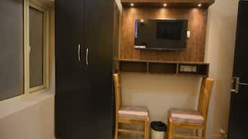 Deluxe Double Room, Balcony, City View | Iron/ironing board, free WiFi