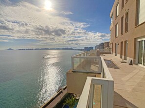 Property grounds - Stunning apartment with huge terrace front line to the Mediterránean (La Manga del Mar Menor)