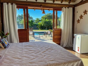 Studio Suite, Pool View | Blackout curtains, free WiFi - Pousada Refúgio Verde Trancoso (Porto Seguro)