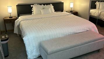 3 bedrooms, iron/ironing board, free WiFi, bed sheets