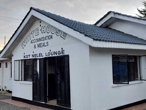 Façade de l’hébergement