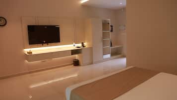 Deluxe villa | Gratis kabelinternet, beddengoed