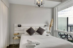 1 多间卧室、熨斗/熨衣板、免费 WiFi、床单