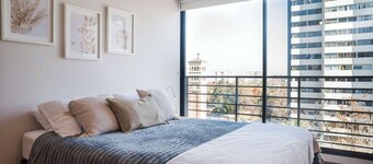 Comfortable Studio | Ñuñoa Metro and Plaza
