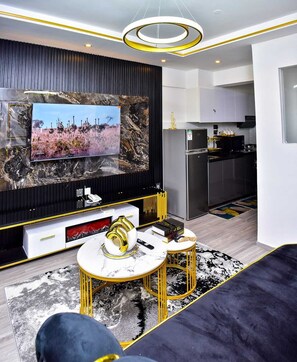 Interior - Chic City Stay: Rooftop Views, Gym & Prime Location (Nairobi)