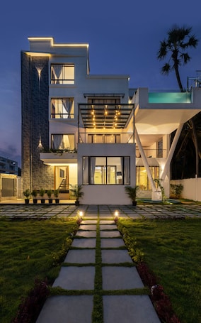Front of property. The Serene Shores - Luxury Private Villa
