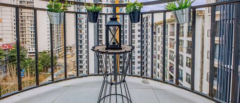 舒適公寓, 露台, 城市景 | 陽台