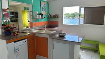 Microwave, oven, dishwasher