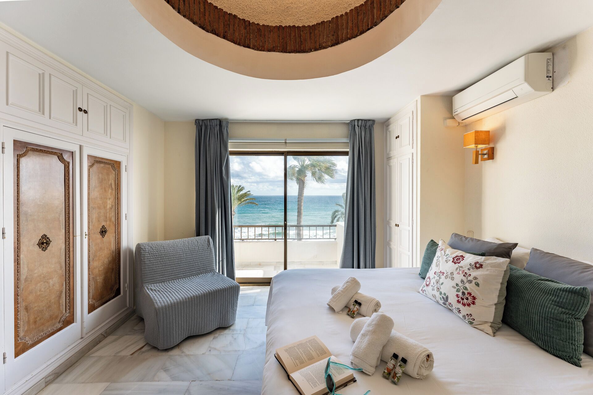 Leilighet, sjøutsikt | 2 soverom og wi-fi (inkludert)