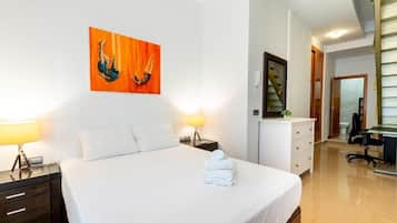 Appartement, 1 slaapkamer, balkon, uitzicht op de stad | 2 slaapkamers
