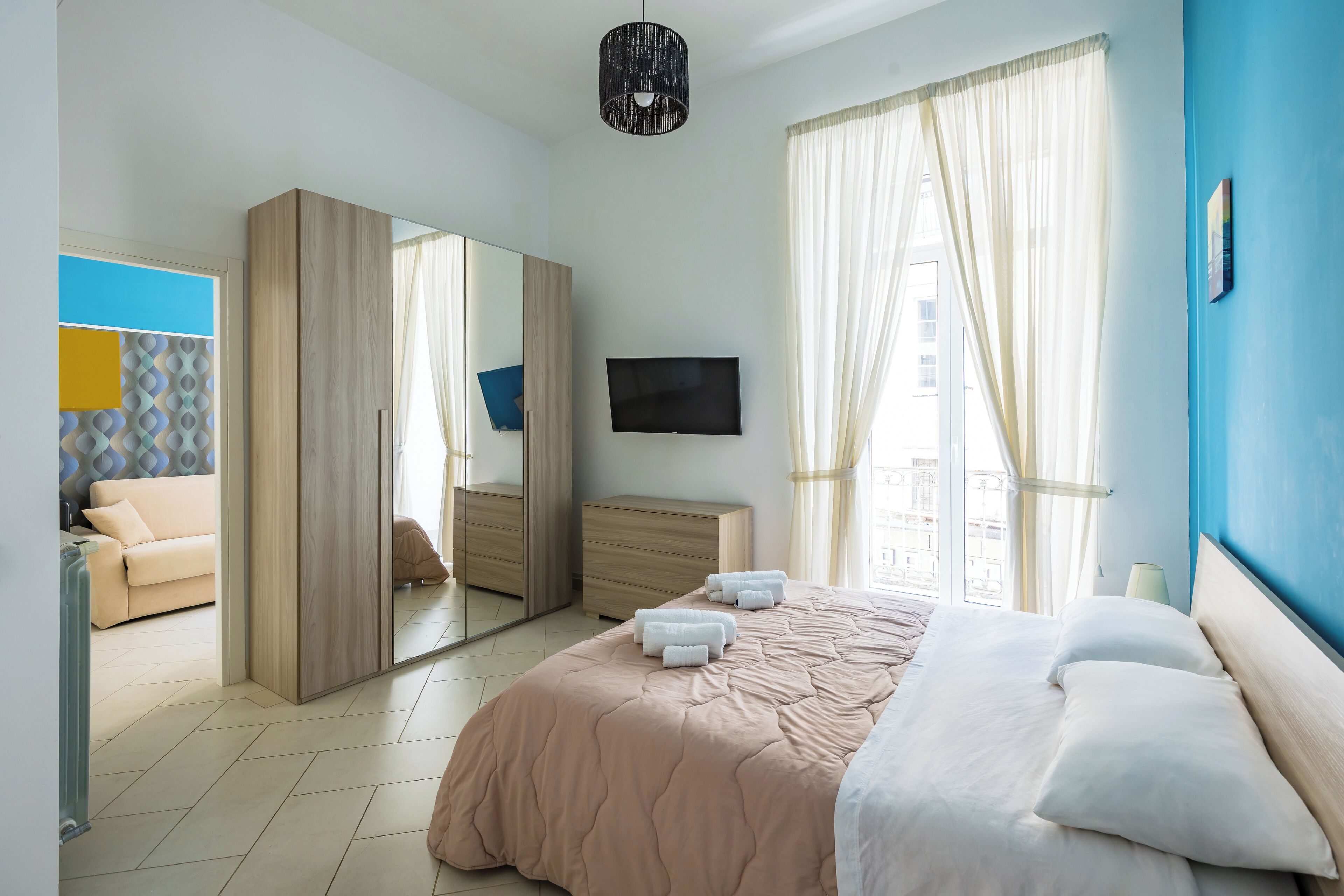 3 bedrooms, blackout curtains, free WiFi