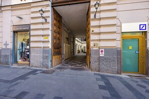Fassade der Unterkunft