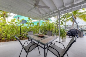 House (2 Bedrooms) | Interior - Lanai, Pool & Patios: Waterfront Home in Tavernier (Tavernier)