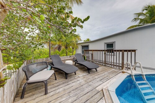 Lanai, Pool & Patios: Waterfront Home in Tavernier