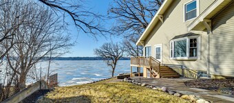 Big Stone Lake Access: Home w/ Private Beach