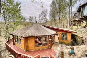 Exterior - BW-7  Mountain Treehouse Authentic Roundhouse near Beech Mountain activities (Beech Mountain)