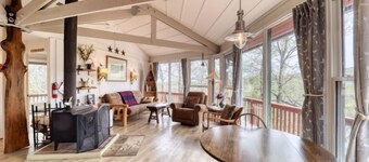 BW-7  Mountain Treehouse Authentic Roundhouse near Beech Mountain activities