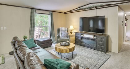 Home w/ Trail Access on 19 Acres in Wright City!