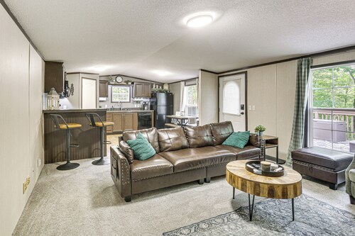 Home w/ Trail Access on 19 Acres in Wright City!