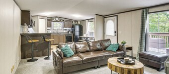 Home w/ Trail Access on 19 Acres in Wright City!