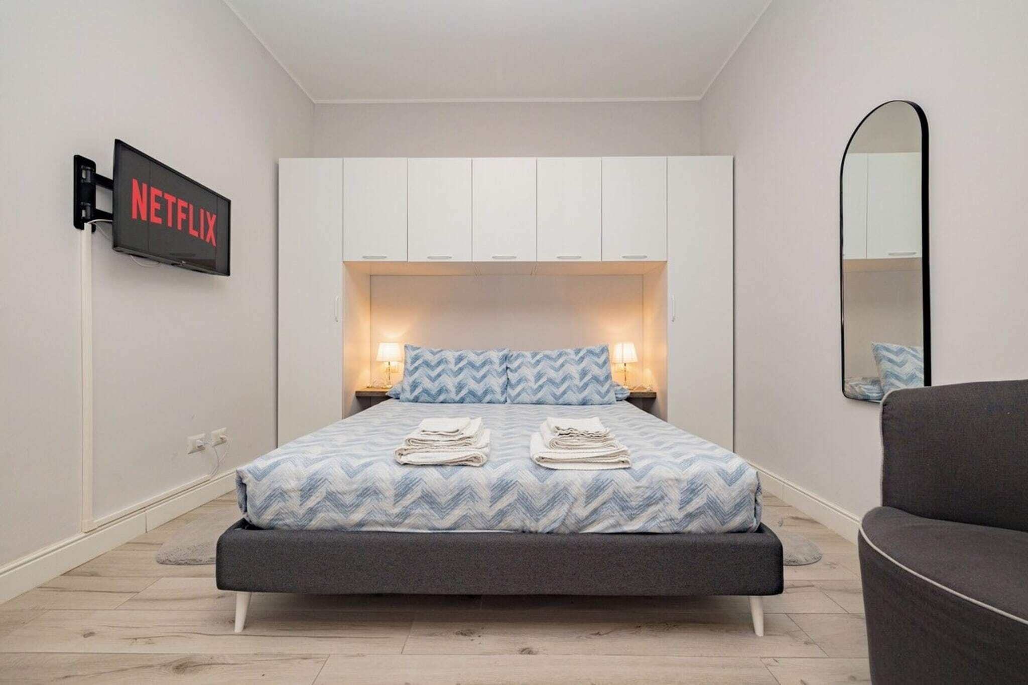 1 bedroom, iron/ironing board, free WiFi, bed sheets