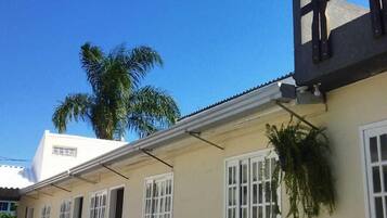 Majoituspaikan julkisivu