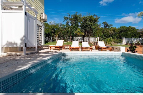 House, 3 Bedrooms | Pool | A heated pool