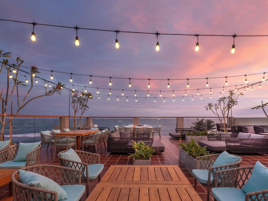 Terrasse sur le toit