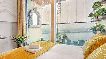 2 Schlafzimmer, Schreibtisch, BĂŒgeleisen/BĂŒgelbrett, Reisekinderbett