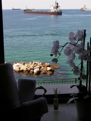 豪華雙人或雙床房, 海景 | 書桌、手提電腦工作空間、免費 Wi-Fi