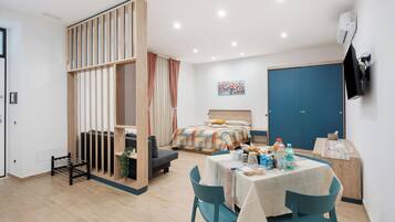 1 camera, Wi-Fi gratuito, lenzuola