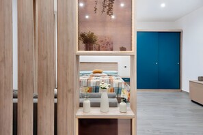 1 chambre, accès au Wi-Fi (inclus), literie fournie