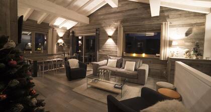 Chalet Boolly – Luxe & Sérénité en Montagne, Sauna & Bain Nordique, Vue Panoramique