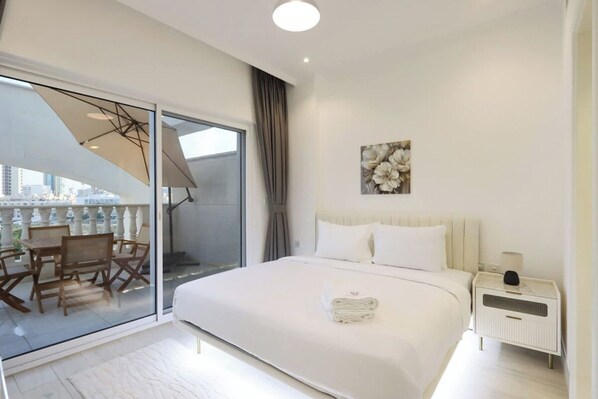 1 bedroom, iron/ironing board, free WiFi, bed sheets