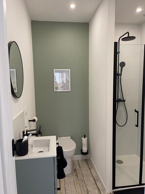 Shower, hair dryer - Detached house 1.2Km walk from the beach (Meschers-sur-Gironde)